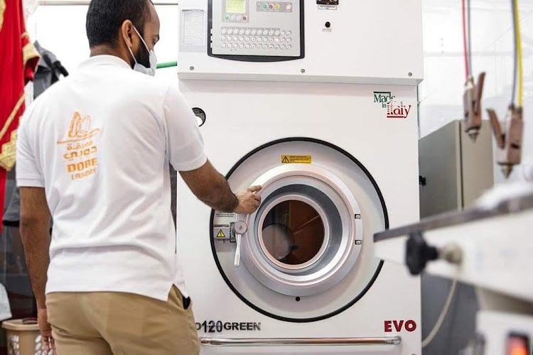 Dobi laundry in Al Reem Island