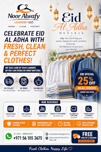 Noor Alwafy Laundry L.L.C in Dubai Investment Park Second
